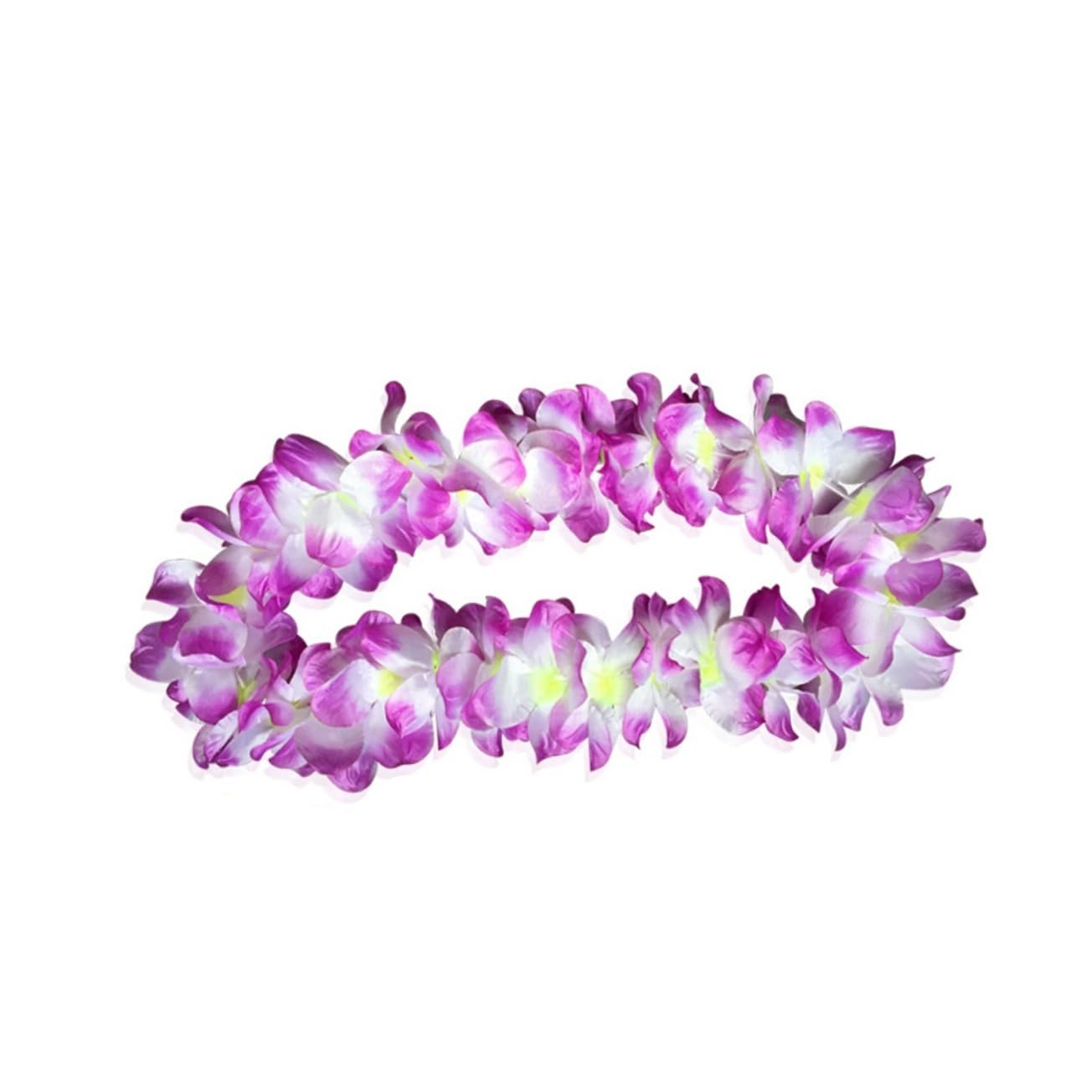 Abaodam 8 Pz Bomboniere Tropicali Ghirlanda Di Danza Hula Collo Di Fiori Artificiali Ghirlande Hawaiane Collana Di Fiori Hawaii Ghirlanda Hawaiana Luau Artificiale Abbigliamento