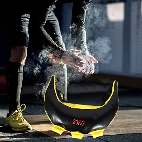 Fayme Gewicht heffen box zak Bulgarian power tas kracht training zand zak fitness box training zand zak geel - Image 5