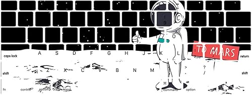 Miniatura 29 de IVY Funda de astronauta para MacBook Pro 13 (2009-2012, modelos: A1278) Funda rígida con cubierta de teclado - I