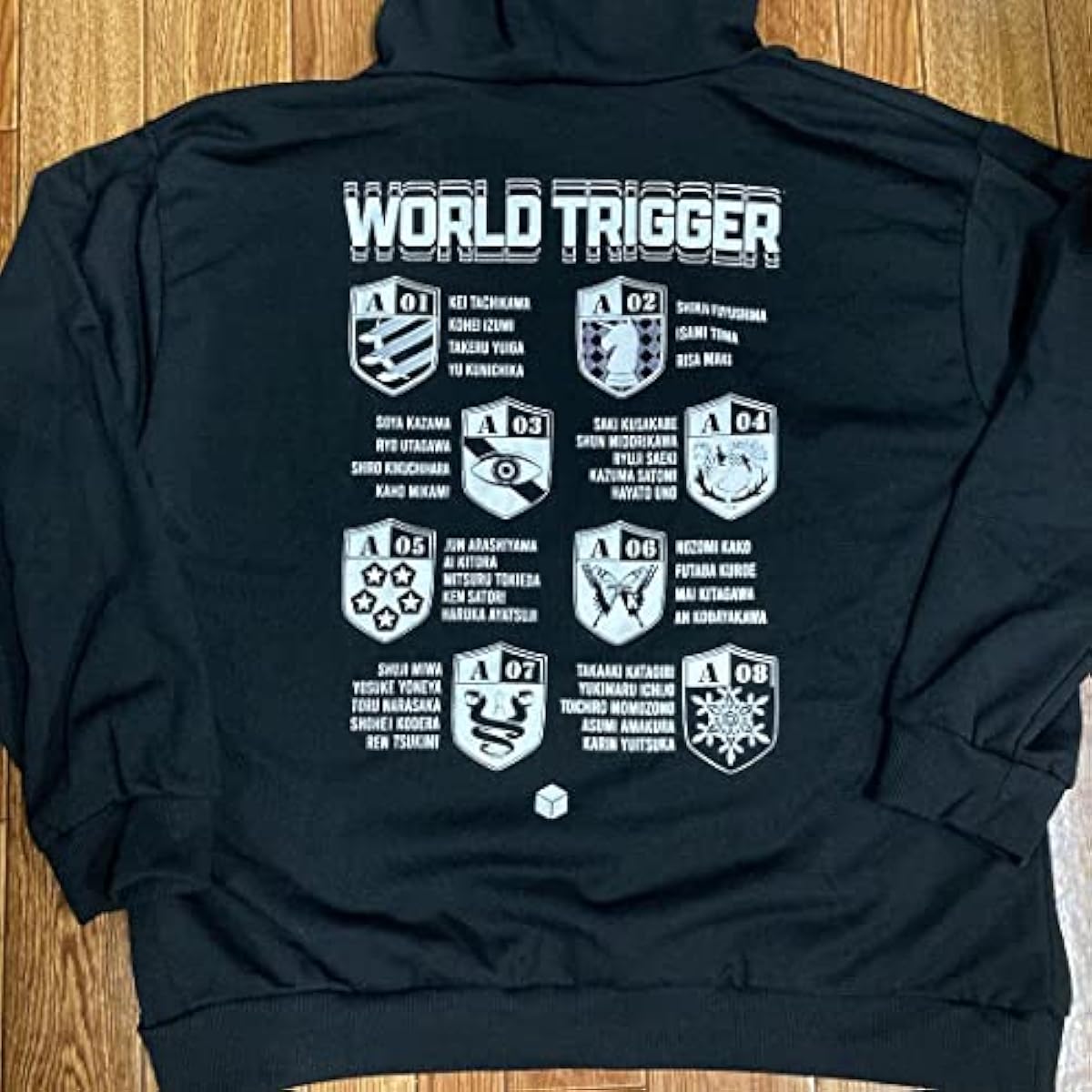 保証内容 ワールドトリガー A級パーカー Llサイズ アクリルキーホルダー付 アベイル トレーナー スウェット L 2l Xl ブラック 黒色 Aランク 安い 店舗 Www Littleshopp Com