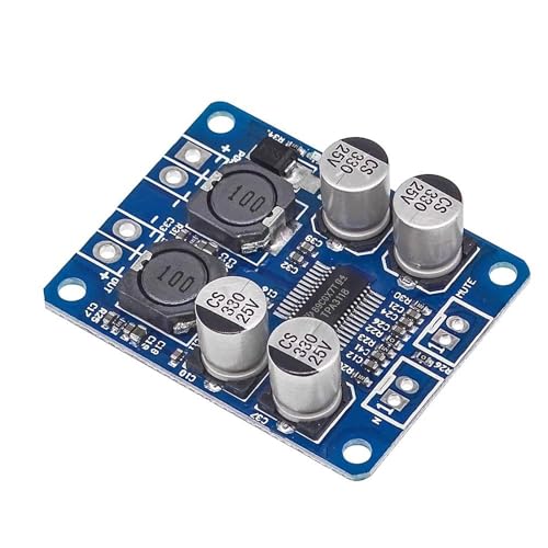 60W Mono Digital Audio Amplifier Board, High Performance for Computers, Phones, Tablets, with Class D Chip, Compact Size, Practical All Black, Easy Installation, Low Power
