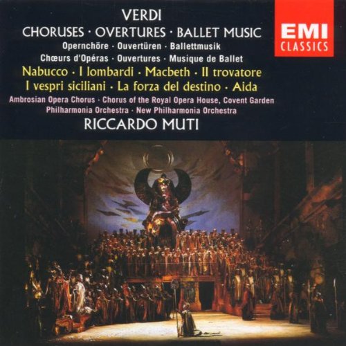 Verdi: Choruses - Overtures - Ballet Music [Audio CD]
