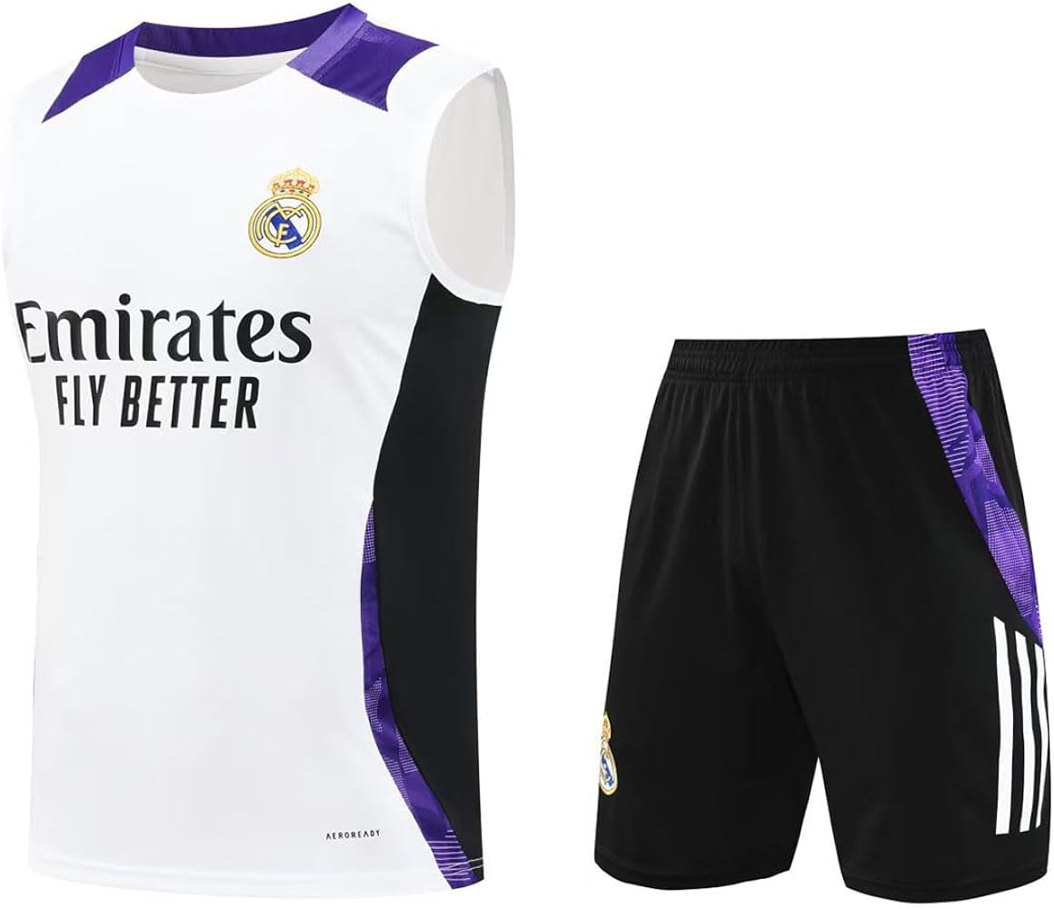 レアルマドリード　ノースリーブ　トレーニングウェア　L 2425 レアル マドリード アディダストラックスーツノースリーブ