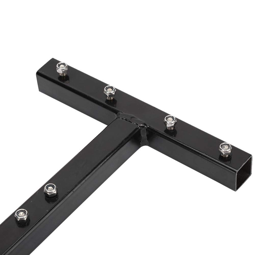 Soporte de Montaje para Cesta Trasera de Scooter de Movilidad, Accesorio de Modificación, Hierro, 32 x 21 cm, para Tubos Cuadrados de 22 mm