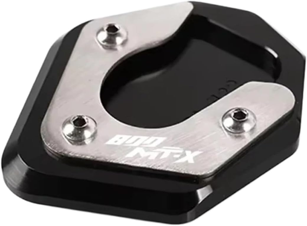 Motorcycle Kickstand Enlarge Plate For CF&MOTO 800MT-X 800 MT 2021-2025 2026 CNC Motorcbike Kickstand Side Stand Enlarger Extension Plate Pad Aluminum