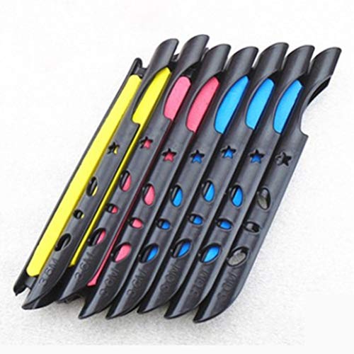 LIOOBO 10 peças de linha de pesca para linha de pesca, suporte para vara de bobina e placa de enrola