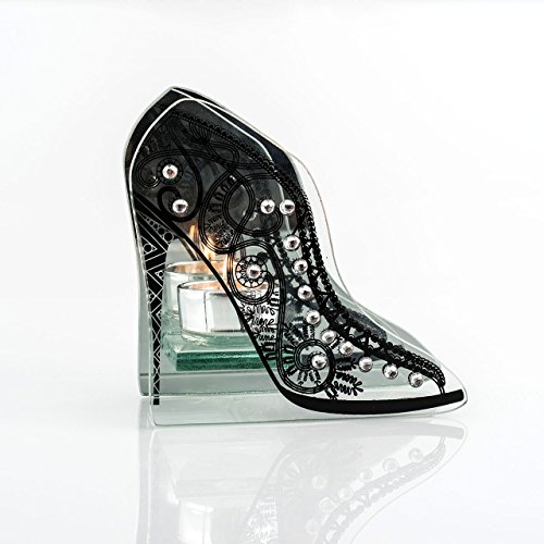 Pajoma 41111 etto portavelas Altura 6,5 cm, en Cristal