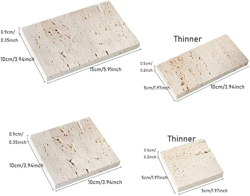 Miniatura 2 de GISELA D Accesorios para fotos, adornos de piedra natural, bandeja de almacenamiento de cosméticos, lápices labiales, joyas, decoración de tiro,