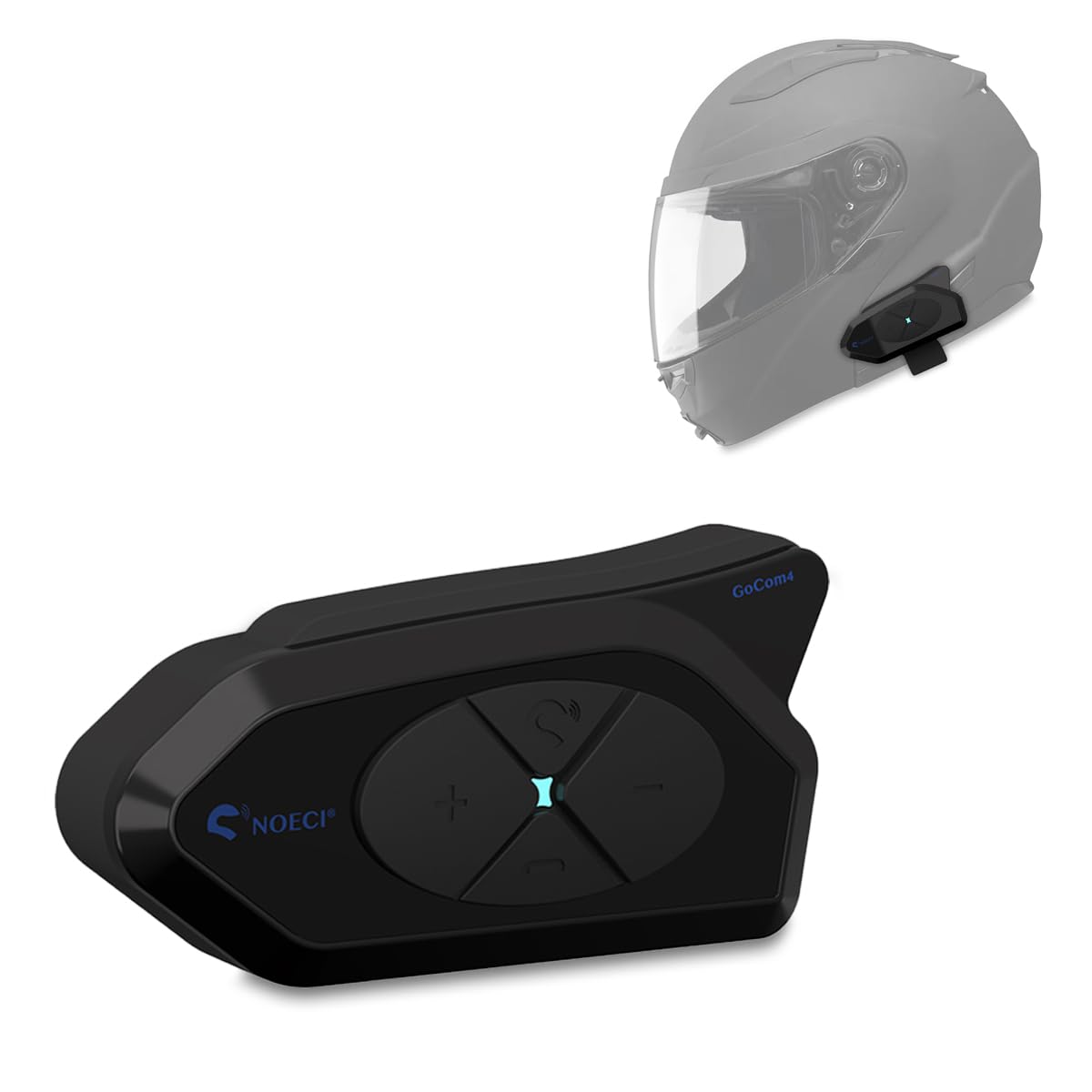 Intercomunicador Moto Sistema de Comunicación Bluetooth GoCom4 IP65