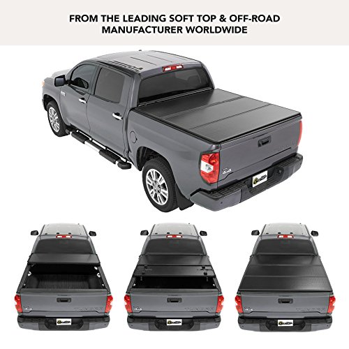 Amazon Com Bestop 14269 01 Black Ez Fold Hard Tonneau Cover For 2005 2015 Toyota Tacoma W Utility Track 5 0 Bed Automotive