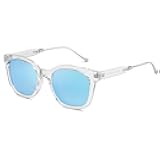 Classic Square Polarized Sunglasses Womens Mens Retro Trendy UV400 Sunnies SJ2050