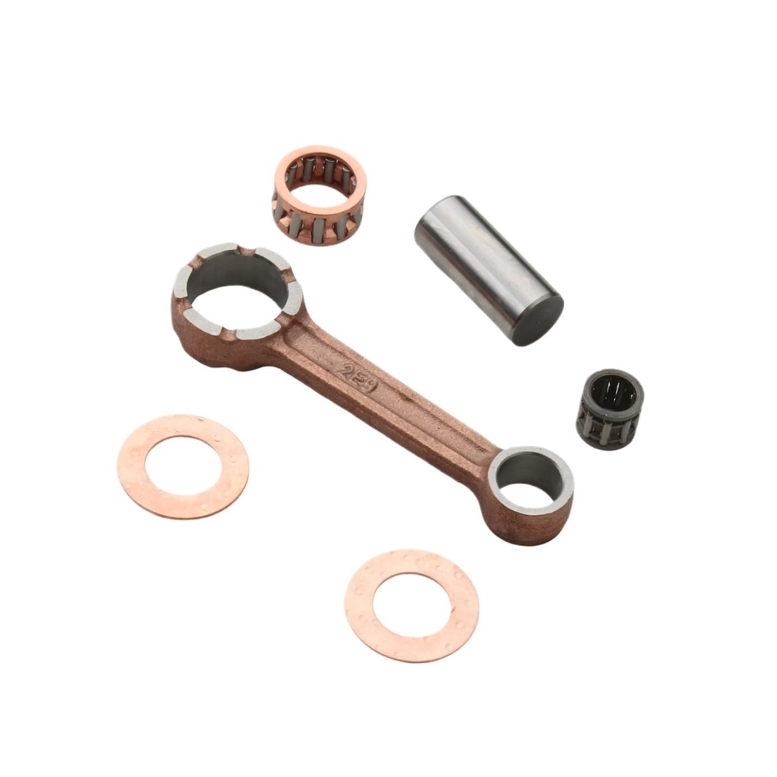 Kit de biela y cigüeñal para Scooter 2T YM50 motor 50cc 3KJ 3YK 3YJ
