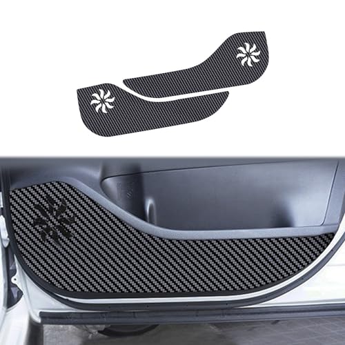 Hyorabyn 新型ヴォクシー 90系 / 新型ノア 90系 令和4年1月〜に適用ドアキックガードカスタムパーツドアプロテクター キズ 汚れ防止 保護 内装アクセサリーインテリアグッズ シールタイプ2PCS