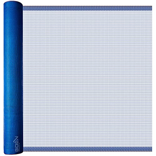 Image of Safety Netting 4'x150' 1 /4 inch Blue, Fire Retardant Debris Fence