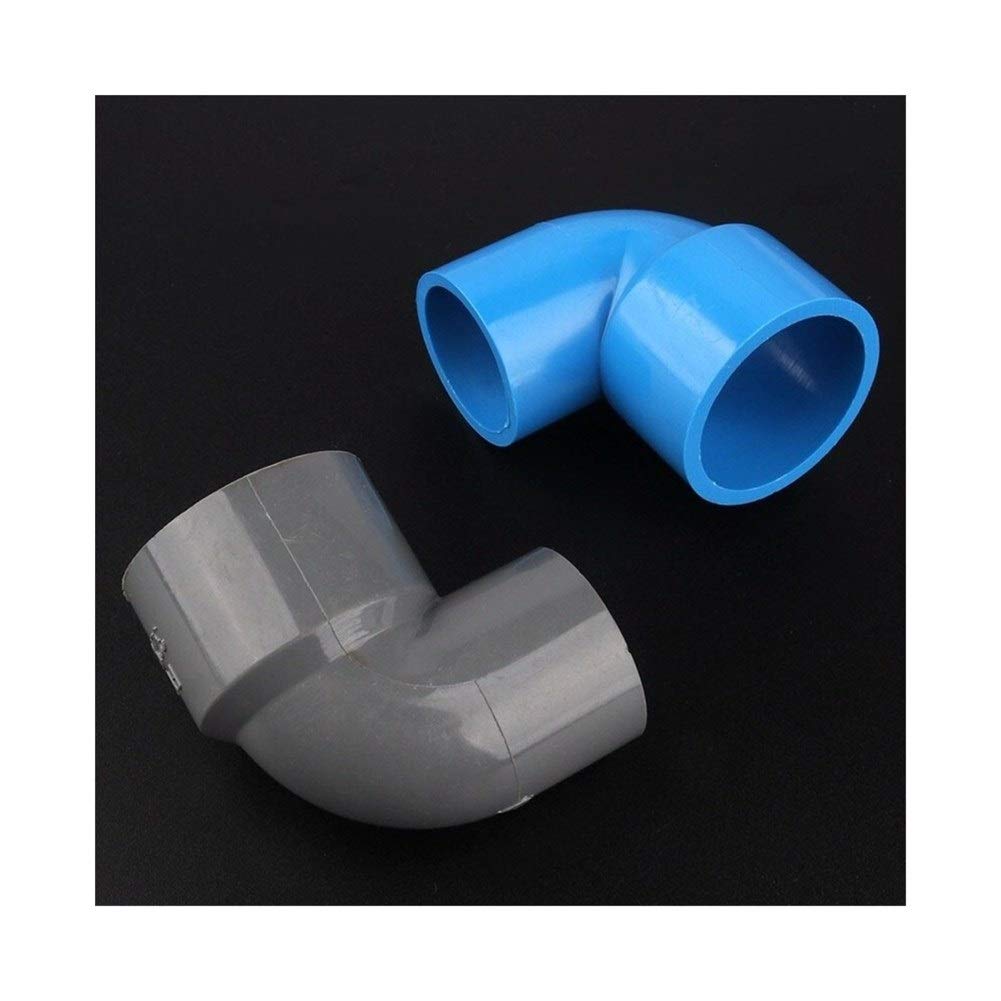 Tubo de PVC 50pcs / lot 32 25mm a 20mm PVC 25 La reducción de las articulaciones del codo peces de acuario tanque agrícola riego de jardines Conectores tubería de agua tubo