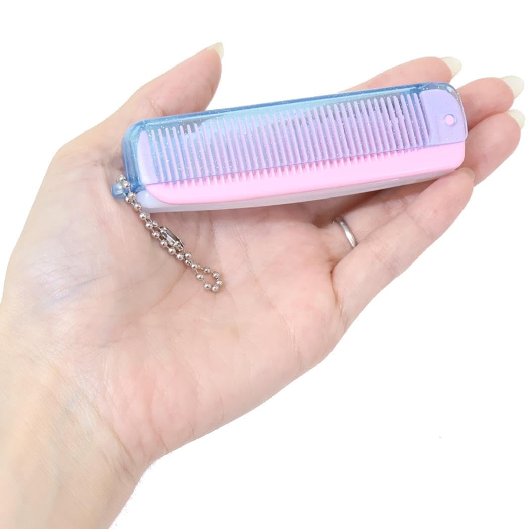 サンリオ　ウサハナ コーム付きミラー　ピンク Amazon.co.jp: ウサハナ[ヘアブラシ]折りたたみブラシ＆コーム/空