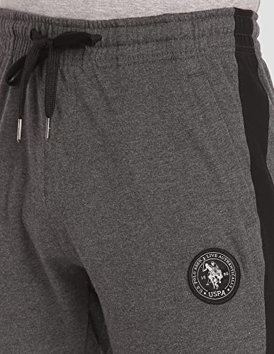 Image of U.S. Polo ASSN. Men's Regular Fit Mid Rise Track Pant