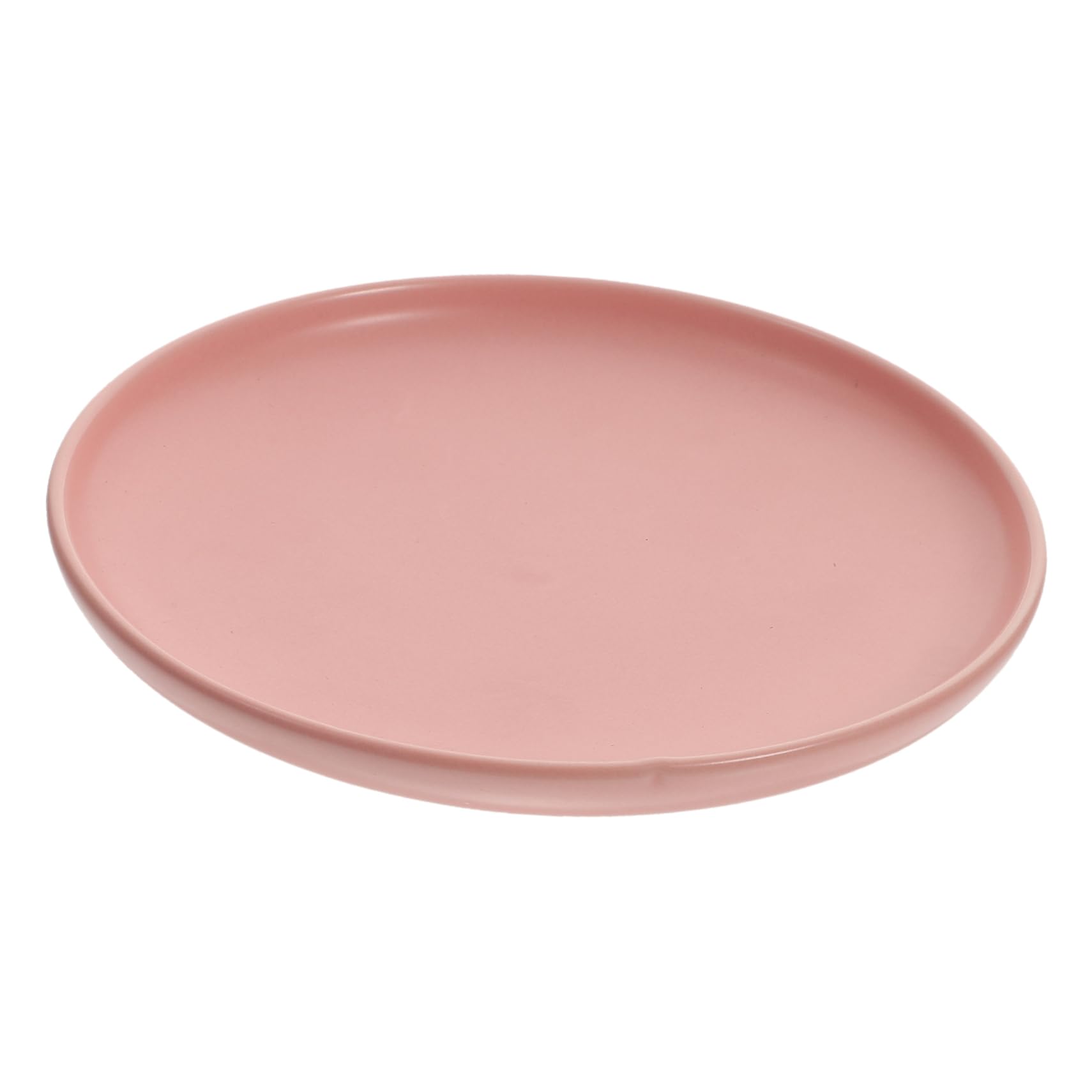 BELLIFFY Ceramic Cat Bowl for Indoor Use, round Food Pet Bowl with Bite-resistant Design and Neck Health Protection, Suitable for Cats and Rabbits at Home