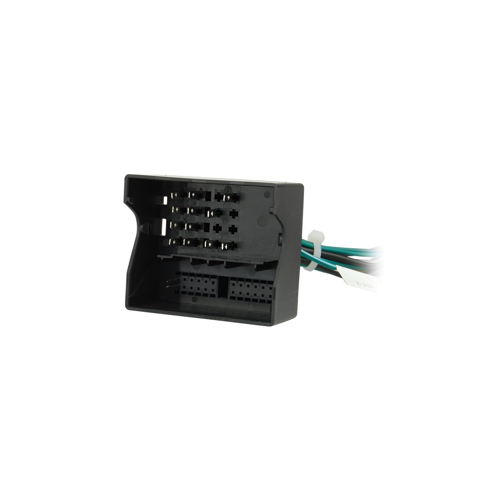 Sound Way Adaptador de interfaz CAN-BUS para reinicio de control del volante, conector ISO, compatible con Fiat, Citroën, Peugeot y Toyota.