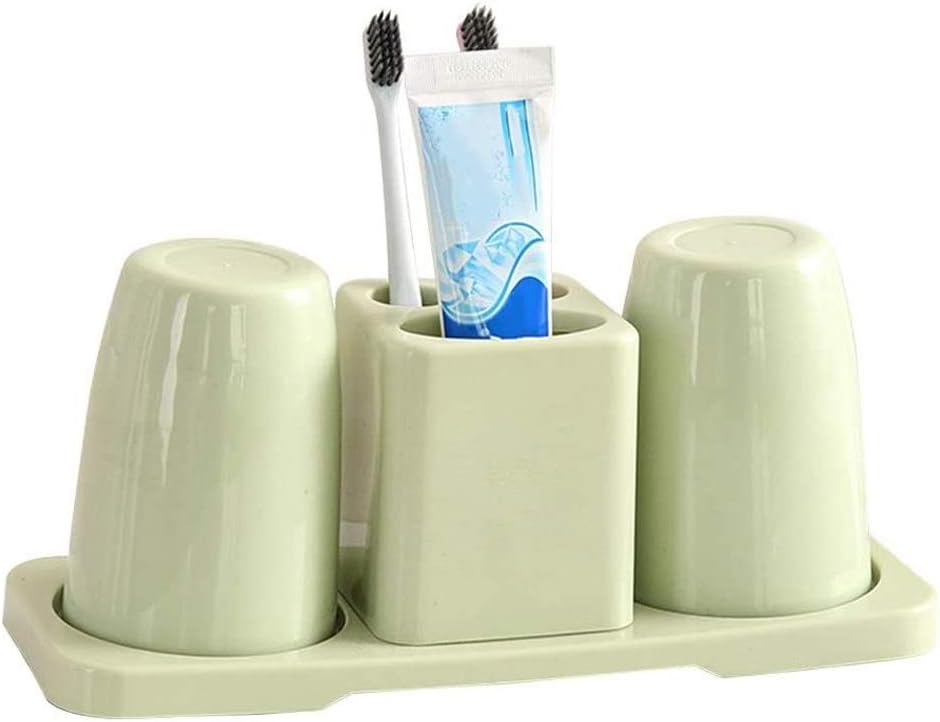 Creative Toothbrush Holder, Wash Set Mouthwash Cup Toothbrush Holder, Toothpaste Rack Bathroom Storage Storage Rack(E)