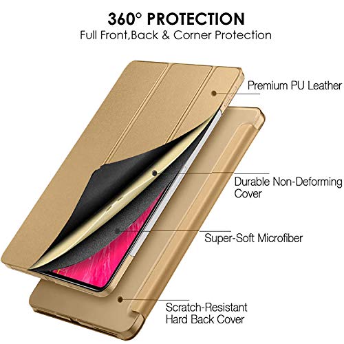 Image of DuraSafe Cases for iPad Air 4th 5th 6th 11th Gen 11 inch /10.9 inch A2588 A2589 A2591 MM9E3HN /A MM9D3HN /A MME23HN /A MM9C3HN /A MM9F3HN /A A2316 MYFQ2HN /A MM9N3HN /A MYFM2HN /A MYFR2HN /A MYFP2HN /A - Gold