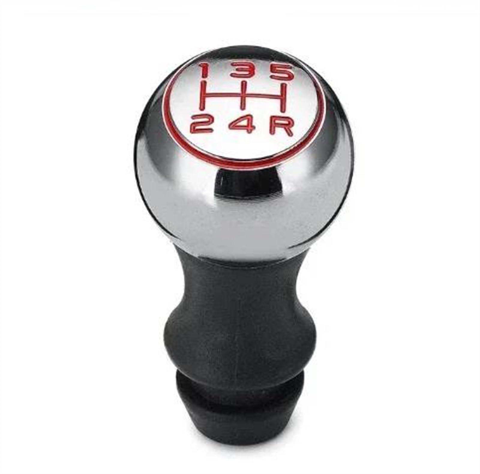 Cavinbdz Red For Citroen C2 C3 C4 5 Speed Mt Car Gear Shift Knob Lever Shifter Handle Stick Gear Shift Knob Bx101577(Red)