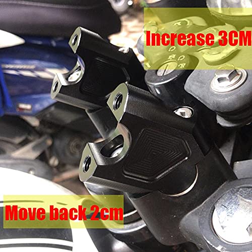 Guostar Riser Bar Morsetto Moto Manubrio Riser