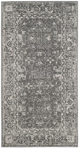 SAFAVIEH Tapete Decorativo Evoke 2'2" x 5', Gris y Marfil miniatura 3