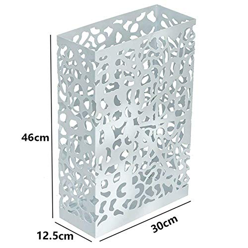 Porte-Parapluie Noir Carré MiroDo Grand Support de Rangement pour Bâtons - 3