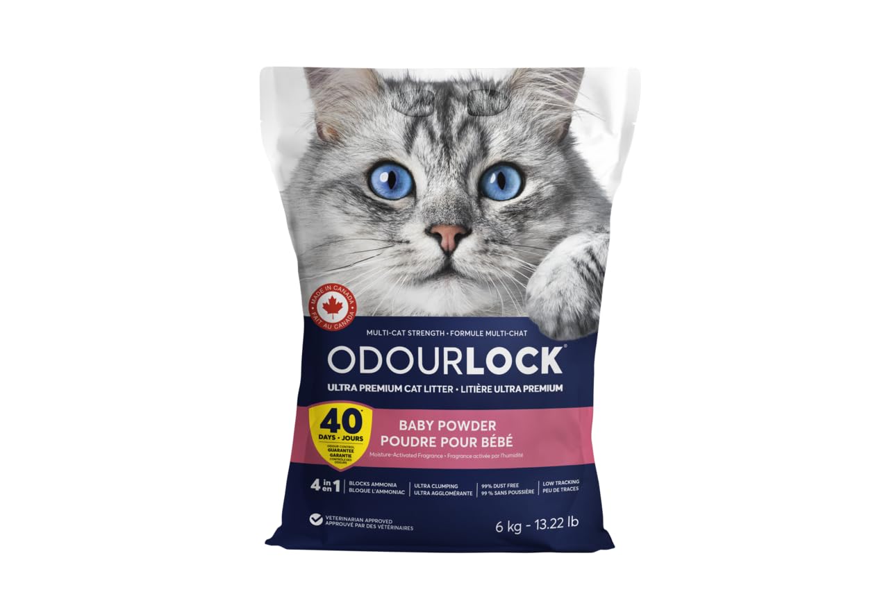 Intersand - Catlitter Odour Lock Baby Powder 6kg - (77797921006)