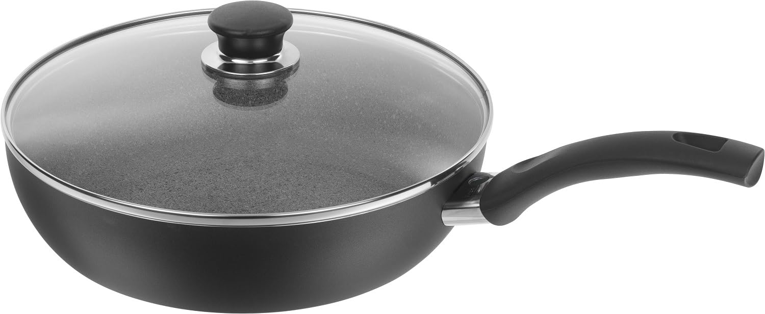 Ballarini Bologna, sauteuse 28 cm, revêtement Granitium, gris pierre