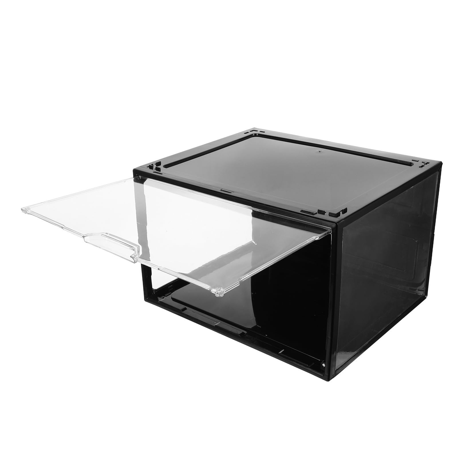 ULTECHNOVO Caja Organizadora de Acrílico para Botas y Zapatillas Apilable