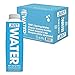 JUST Water, Premium Pure Still Spring Water in an Eco-Friendly BPA Free Plant-Based Bottle - Naturally Alkaline, High 8.0 pH - Fully Recyclable Boxed Water Carton (Pack of 12 and Pack of 24)