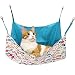 PERSUPER Cat Hammock Small Pet Hammock for Ferret, Rat, Rabbit, Small Dogs or Other Pet - Easy to Attach to a Cage (25.3'')