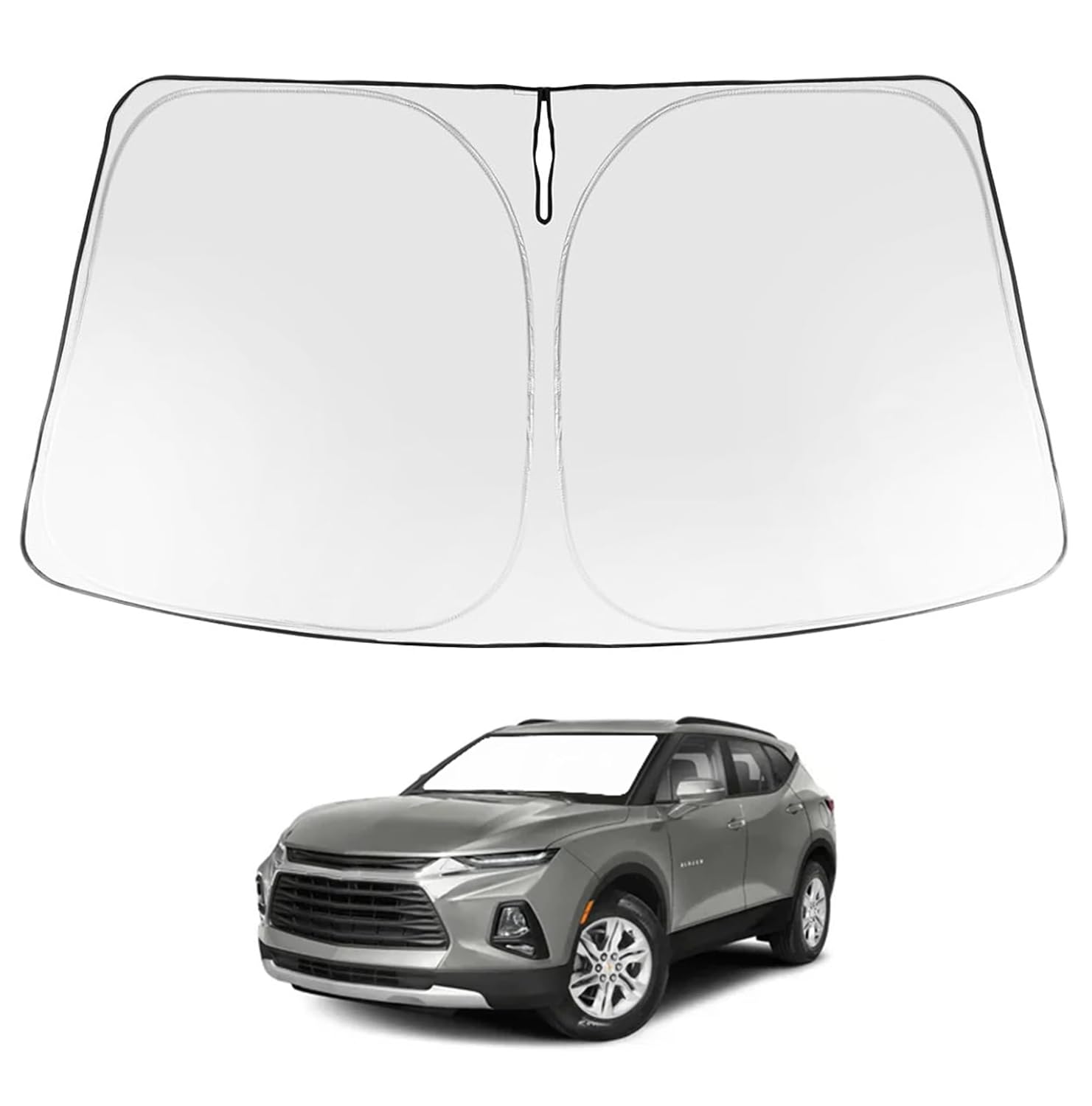 Proadsy Custom Fit Car Windshield Sun Shade for 2019-2026 Chevrolet Blazer