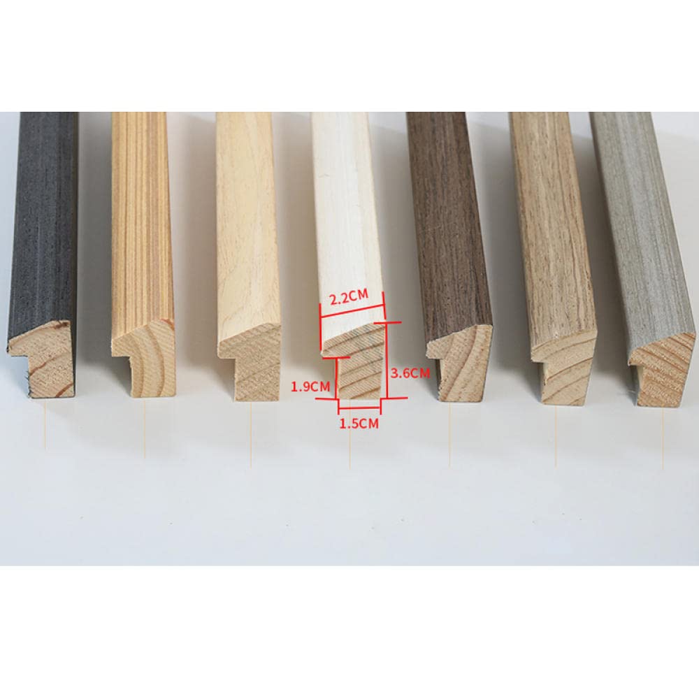 Fotorahmen Modern Wohnkultur Massivholz Holzfarbe Wand 25,5 × 30,5 cm