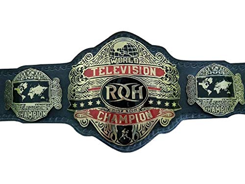 Vitalusa ROH World Television Wrestling Championship Belt Adult Size Replica Title Belt ROH Belt