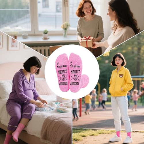 HJDJBD 1 Paar 30 Geburtstag Frauen,30 Geburtstag Frauen Geschenk,Anti Rutsch Socken Damen Geschenk,Beste Kuschelsocken,Lustige Socks,Socken Mit Spruch,Geburtstagsgeschenk für Mutter Tochter Freundin