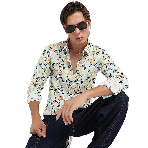 Image of Campus Sutra Men's Regular Fit Shirt