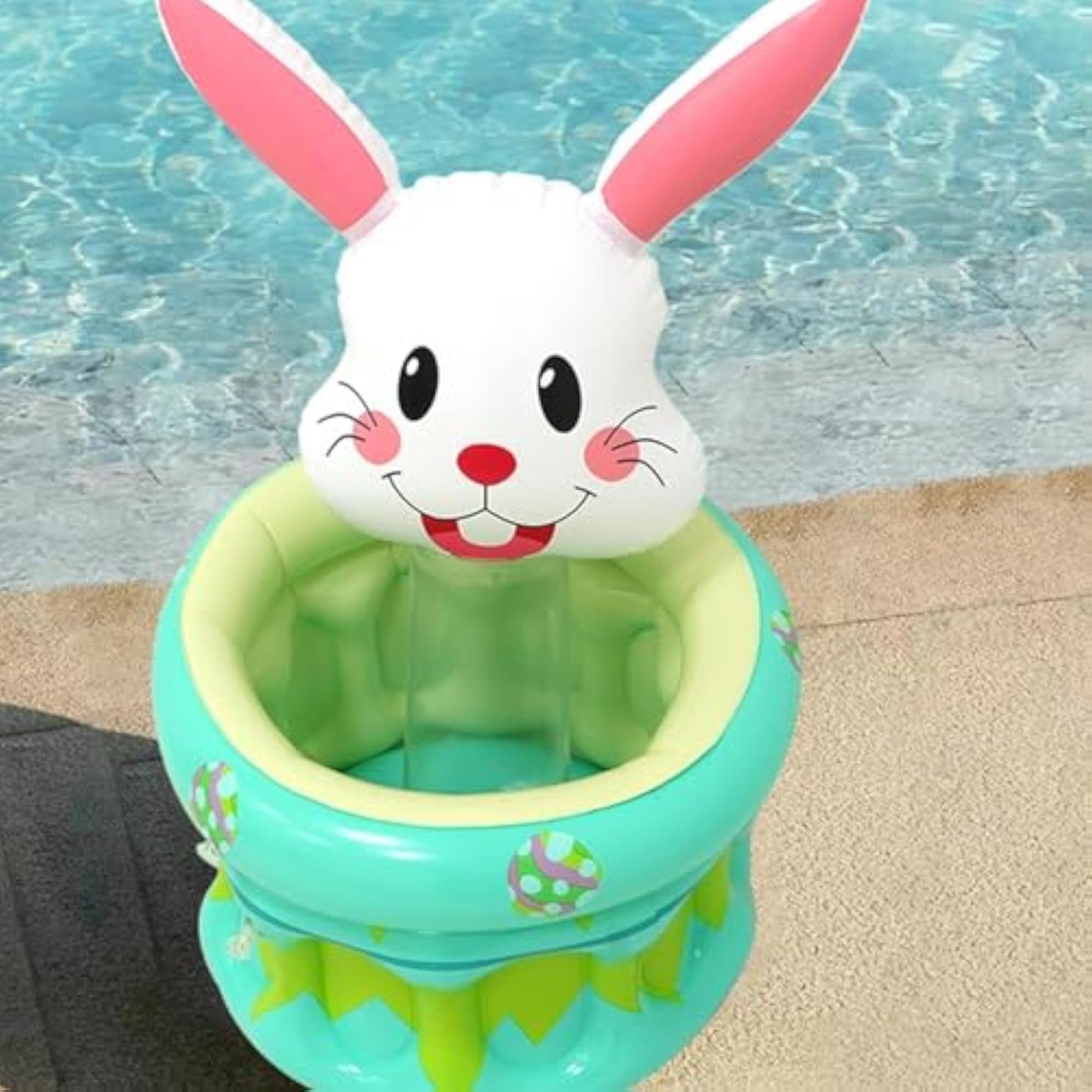 Inflatable Pool Party Cooler Ice Bucket for Easter Favors