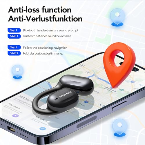 Ki Übersetzer Kopfhörer, 3-in-1 Übersetzungskopfhörer mit echtzeit übersetzung, 150 Sprachen Kopfhörer Übersetzer Echtzeit, Touchscreen 60H kopfhörer für iOS und Android, Reisen und Reisen