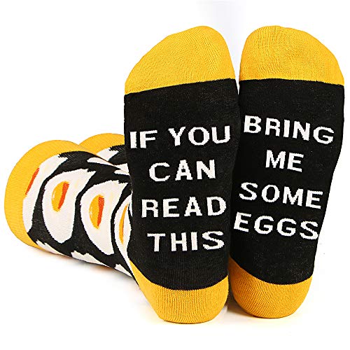 BONANGEL Lustige Socken für Männer und Frauen, lustige Spruchsocken, coole Neuheit Pizza Sushi Taco Speck Socken Gaming-Socken Herren Fun Kleid Socken Bunte Funky Socken