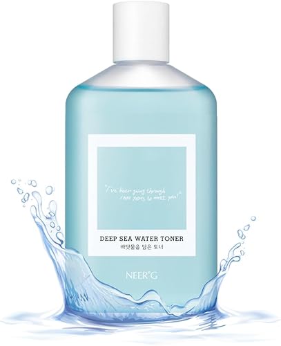 Miniatura 1 de NEERG - Tónico suave para agua de mar profundo, 8.4 onzas líquidas (8.5fl oz), sal marina Guérande pH 5.5, sin fragancia, para todo tipo de piel,