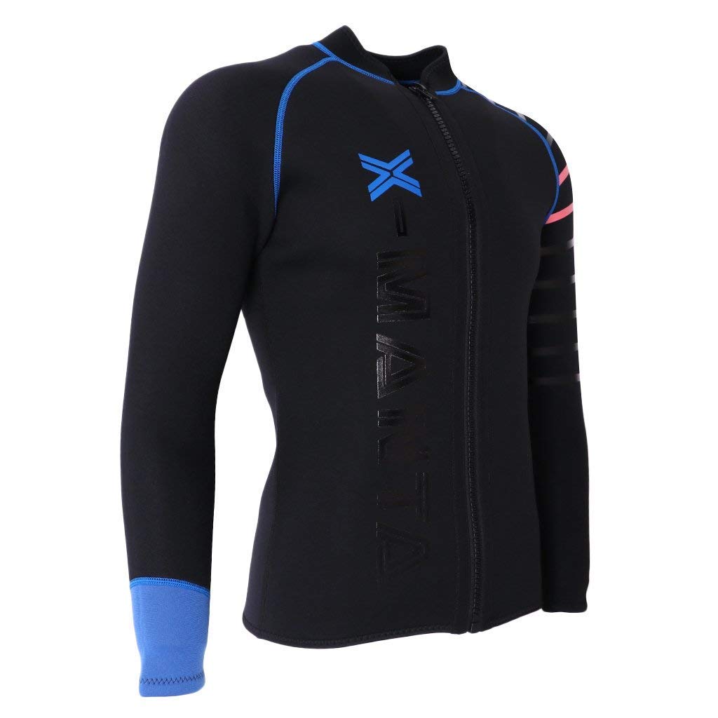 Combinaison de Surf à Manches Longues et Protection UV 3 mm, XL
