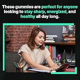 Attentiv® Vitamin C Gummies for Focus – ADHD Supplement for Kids 3+ | Supports Focus, Brain Function & Gut Health with Probiotics | Vegan Pineapple Flavor, Calm Gummies (60 Count) - Image 8