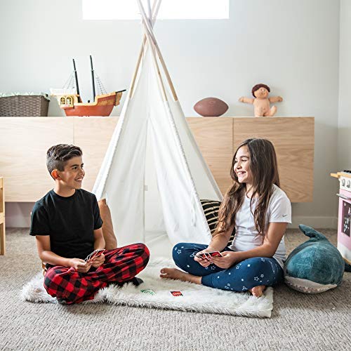 Mad Dog Girl’s Soft Micro Fleece Fashion Sleepwear Lounge 2/3 Pack Pajama Pants Stretch Waist, 2 Pack, 6, Space/Stars #TOP1