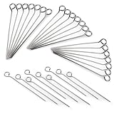 YOUZiNGS Rouladen-Nadeln aus Edelstahl, 30 Stück im Set, Rouladen-Spieße 10cm,...