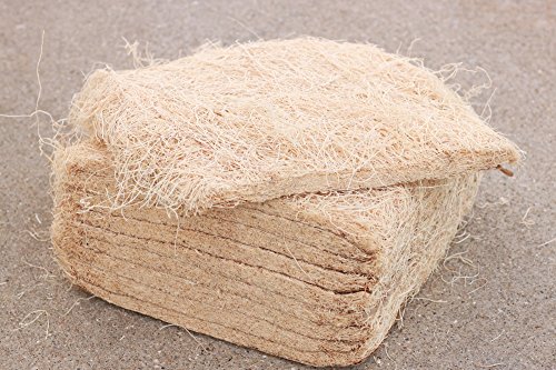 Nesting Pads for Chicken Nest Boxes by Brillante - 10 Pack of Natural Aspen Excelsior Liners for Poultry, Birds and Pets