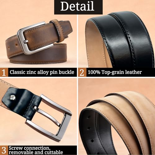 Personalized Leather Belts for Men Custom Name Text Customized Engraved Belt Gifts for Dad Husband Boyfriend Son3