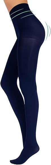 blaue strumpfhose blickdicht